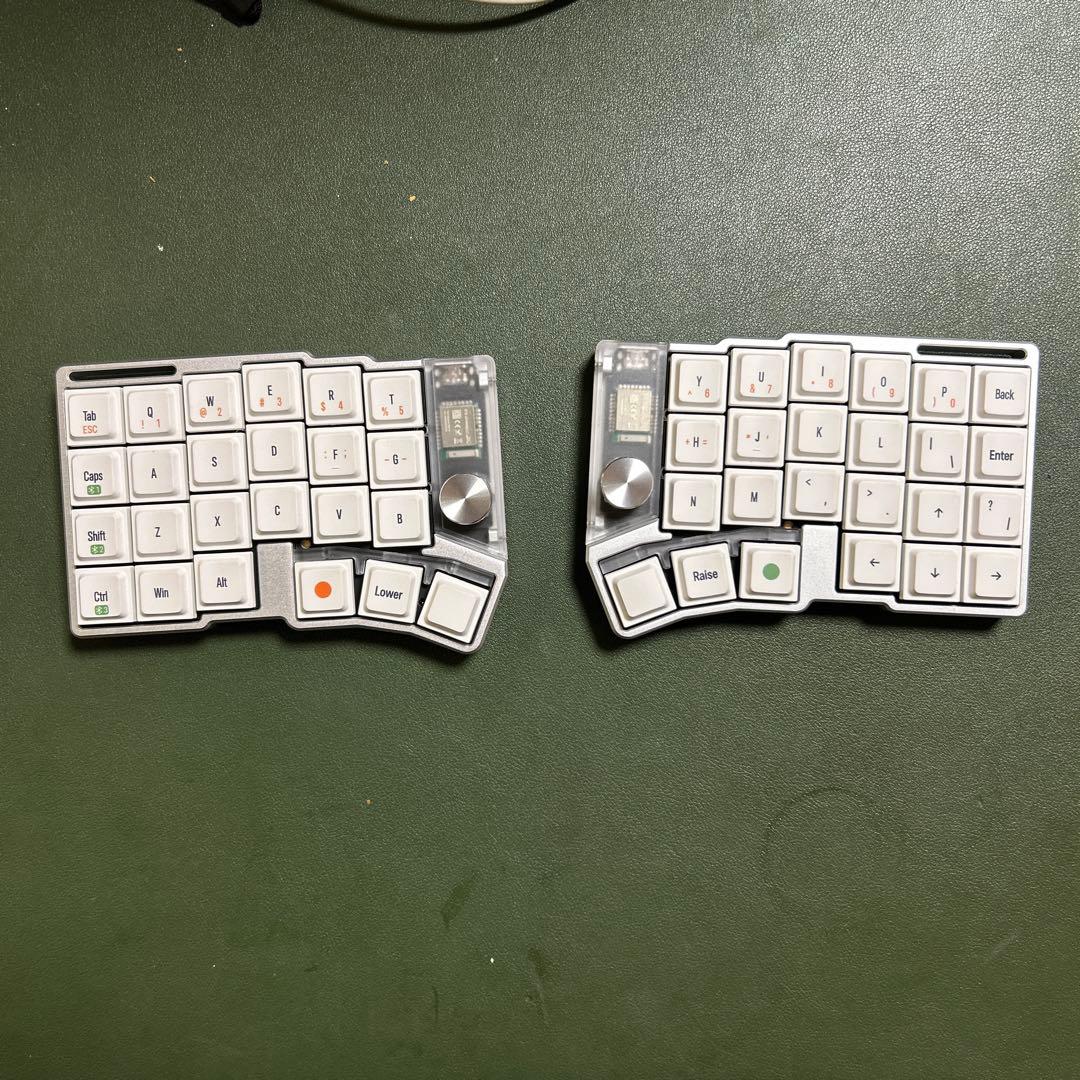 Cornix LP シルバー JezailFunder 分割キーボード - メルカリ