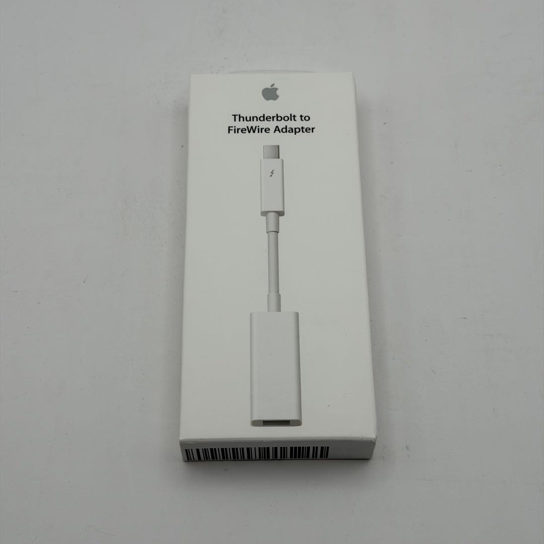 【Apple純正】 firewire アダプター [MD464ZM/A] Apple Thunderbolt-FireWire Adapter | MD464ZM/A | 4547597800867