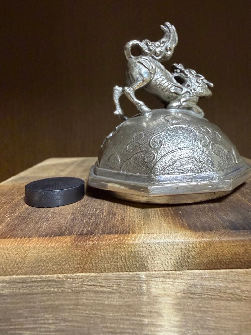 大峰作 香炉 銀製 銀 900 966g 刻印 桐箱 あり - メルカリ