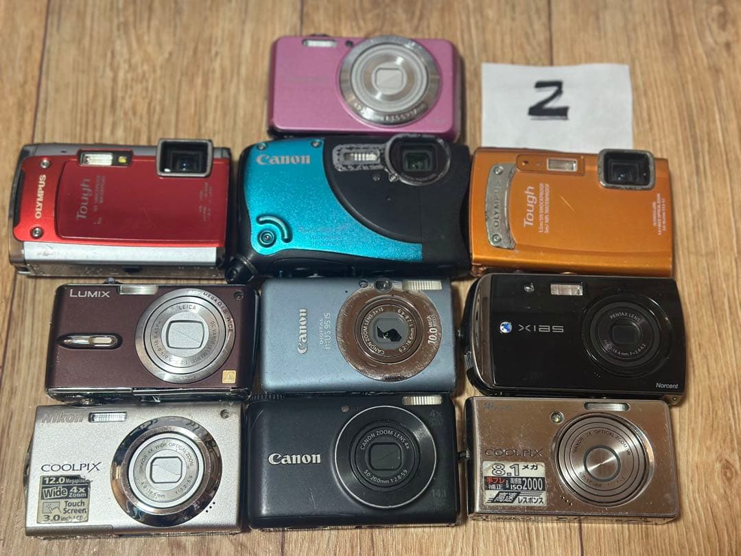 10台 デジカメラ まとめ【動作未確認ジャンク扱】②