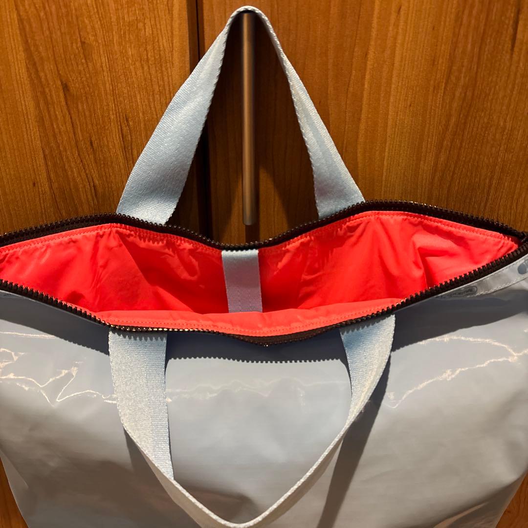 レスポートサック ひとりっぷ コラボ ヒョウガ ライトブルー