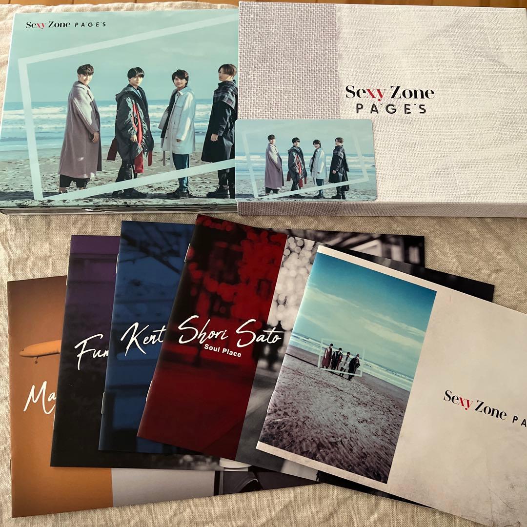 SexyZone アルバム PAGES（ポニーキャニオン） 250px-Sexy_Zone_-_Pages.png