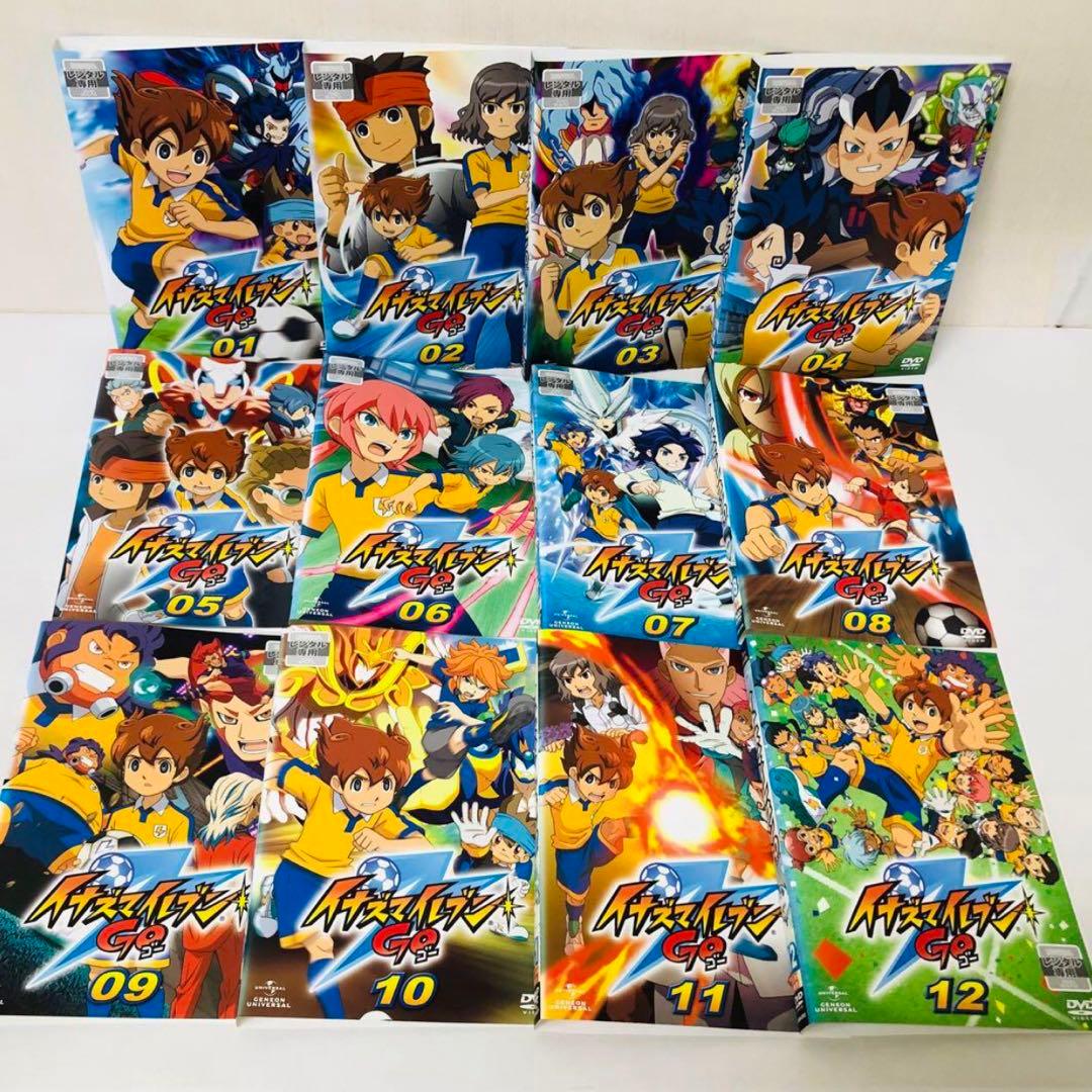 映画付き】イナズマイレブンGO DVD全巻セット 全36巻＋劇場版 - メルカリ