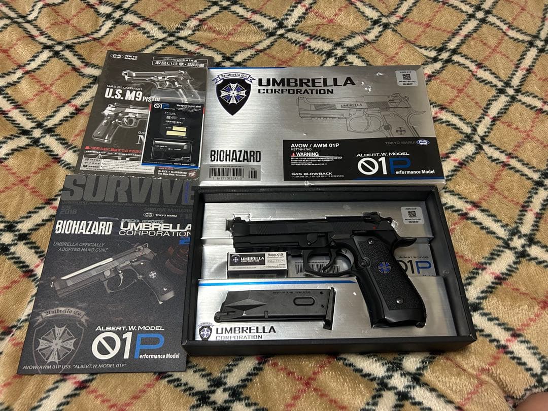 東京マルイ アルバートモデル サムライエッジ バイオハザード m9 ベレッタ 東京マルイ アルバートモデル サムライエッジ バイオハザード m9