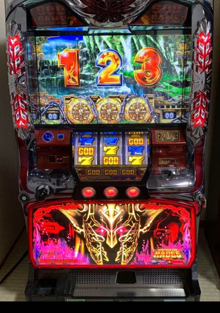 パチスロ　アナザーゴットハーデス　5号機　実機　不要機付 楽天市場】《家庭用パチスロ》アナザーゴッドハーデス‐奪われたZEUSver