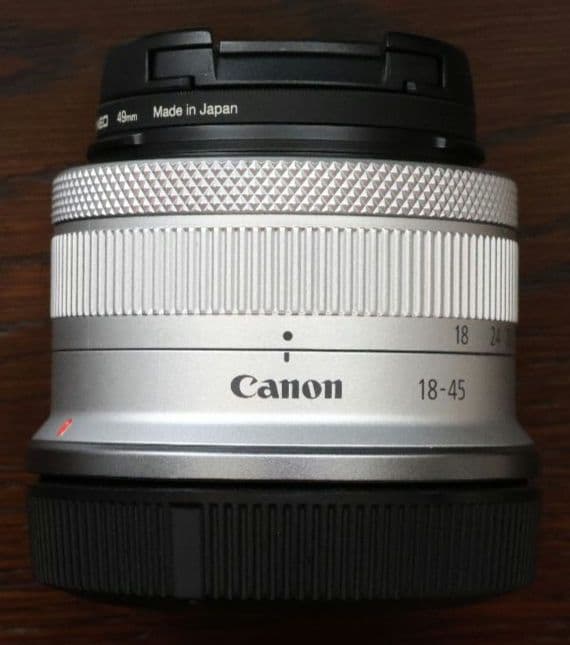 Canon RF-S18-45mm F4.5-6.3 IS STM　シルバー