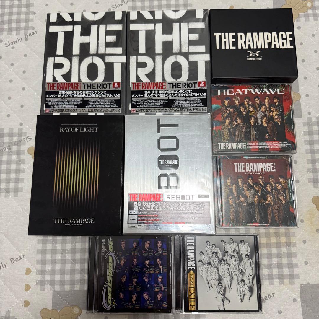 THE RAMPAGE RMPG LIVE DVD CD EXILE セット - メルカリ