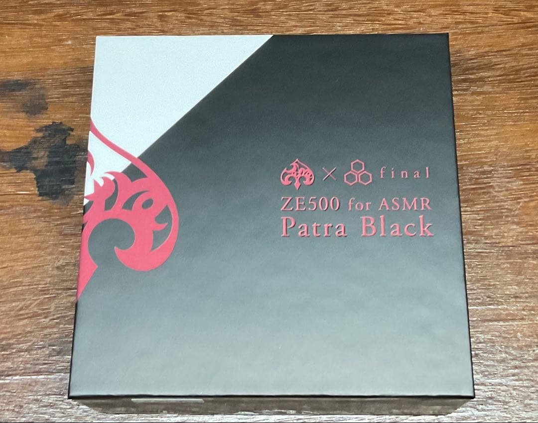 ZE500 for ASMR Patra Black 周防パトラ ZE500 for ASMR -Patra Black/Patra White- | final公式ストア｜final
