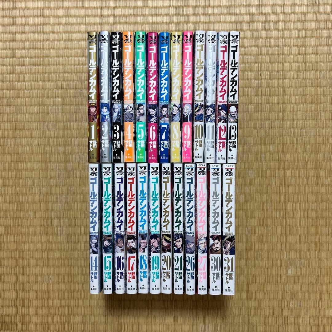 ゴールデンカムイ　まとめセット‼︎ 楽天市場】[3月中旬より発送予定][新品]ゴールデンカムイセット (全34