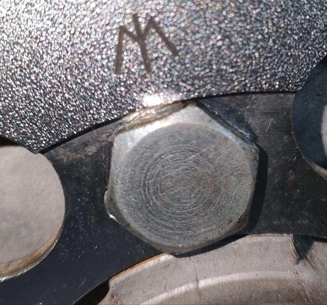 プレスカブ リヤホイール、スイングアーム リム腐食穴有り - メルカリ