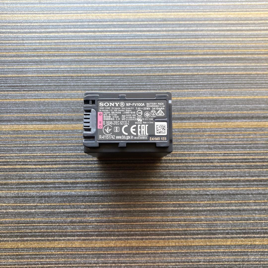 SONY NP-FV100A ☆24時間以内発送☆ - メルカリ