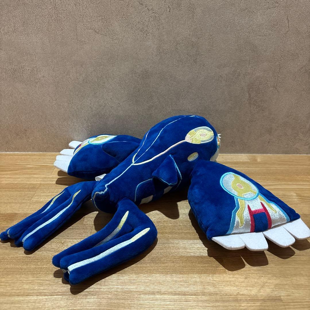 廃盤/2014年/一点もの】ゲンシグラードン ゲンシカイオーガ ぬいぐるみ