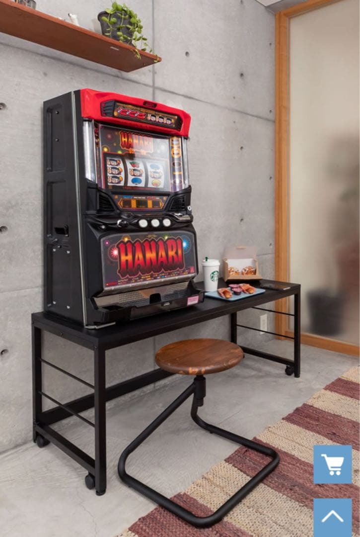 Aスロット製 スロット台アイアンスタンド 拡張サイズ テーブル アイアンスタンド あなたに快適なプレイと便利さを。 A-SLOT