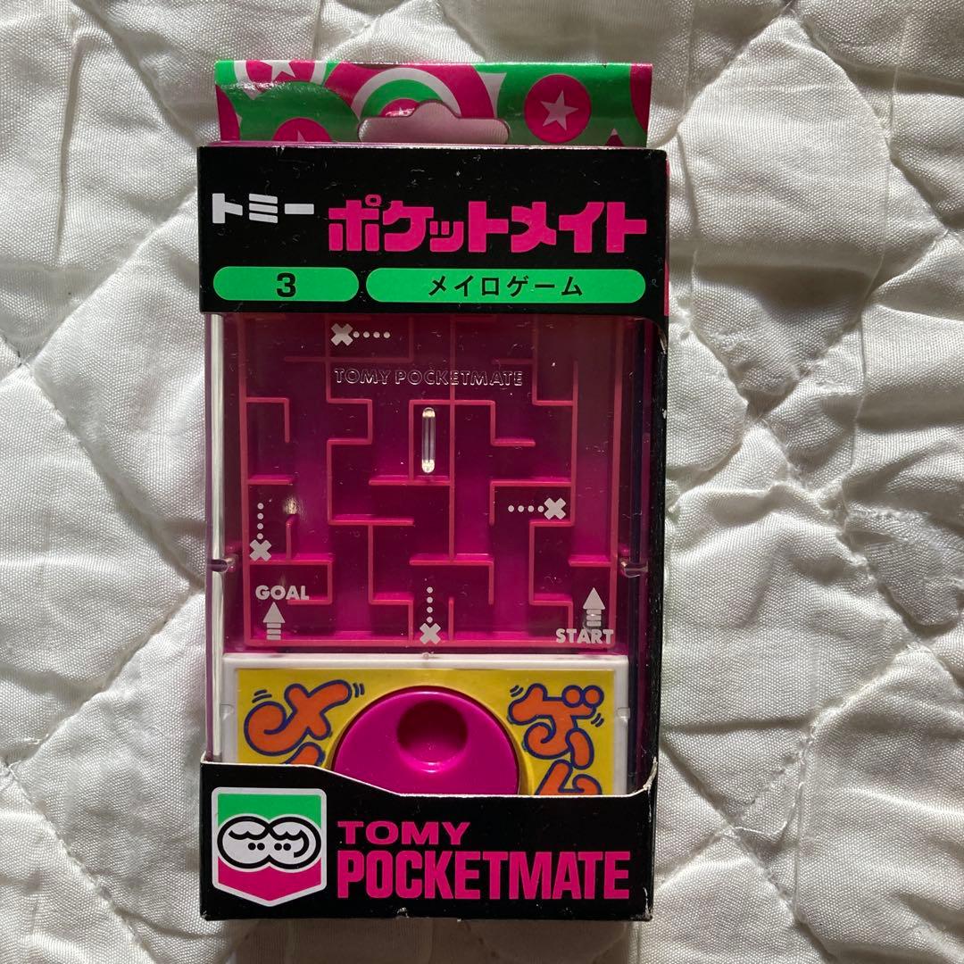 昭和レトロ トミー ポケットメイト メイロゲーム - メルカリ
