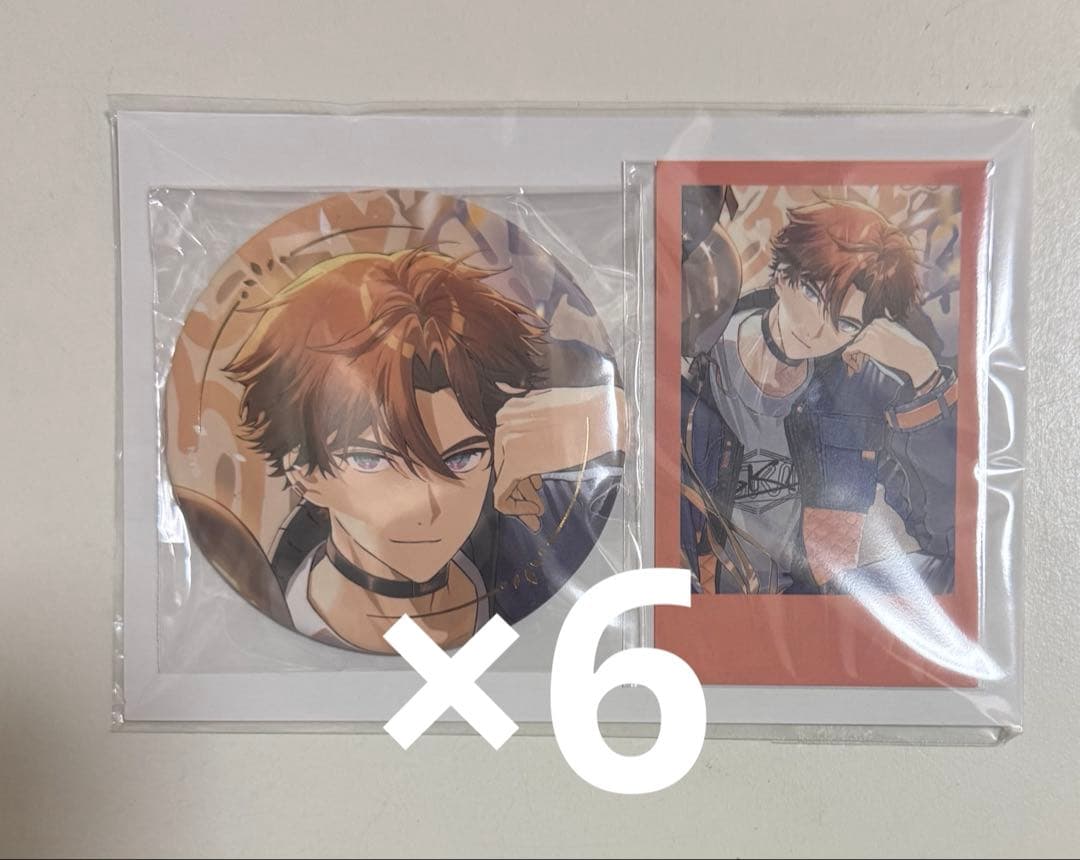 北見遊征｜誕生日グッズ｜缶バ&チェキ風カードセット20