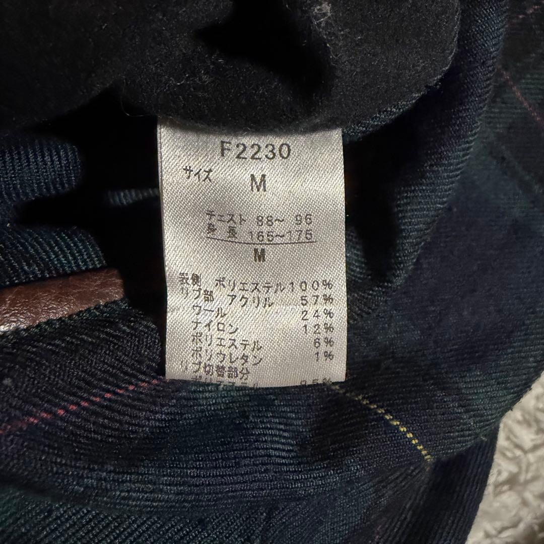 1621 フレッドペリー キルティングジャケット リバーシブル ブラック