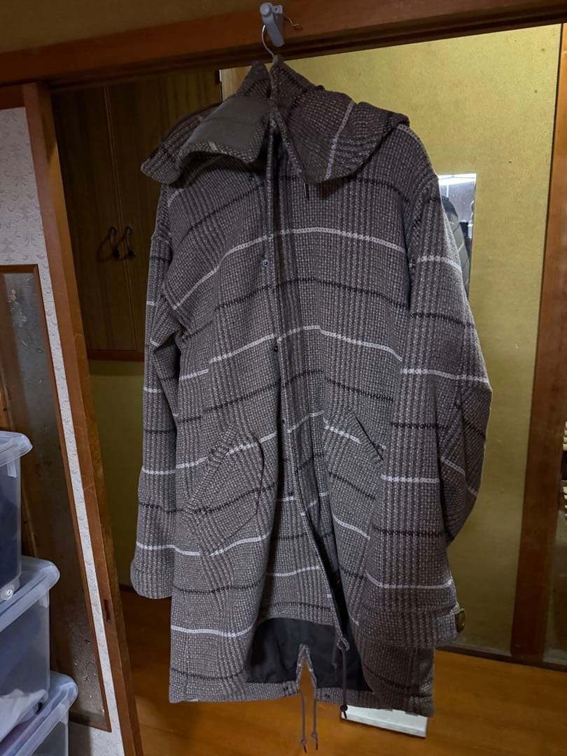 glamb チェック柄 ダッフルコート ダッフルコート コート チェック柄ダッフルコート レディース