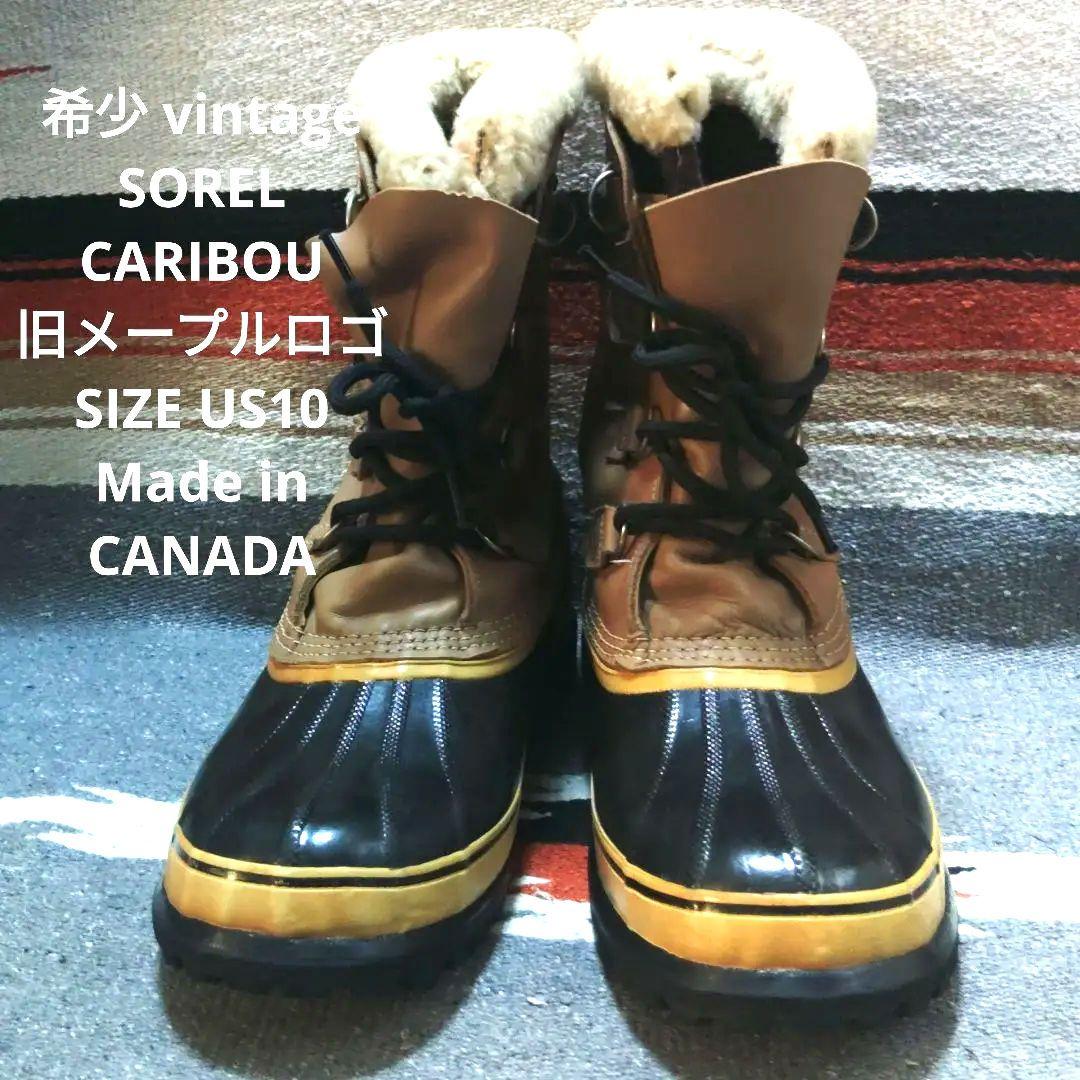 SOREL ソレル CARIBOU カナダ製 メイプルロゴ 28cm - メルカリ