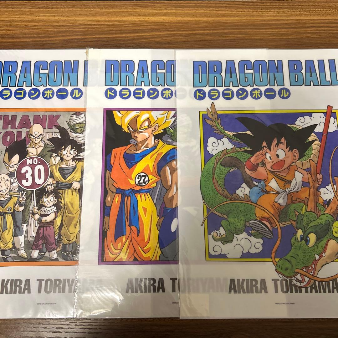 ドラゴンボール クリアポスター ジャンプショップ限定 - メルカリ