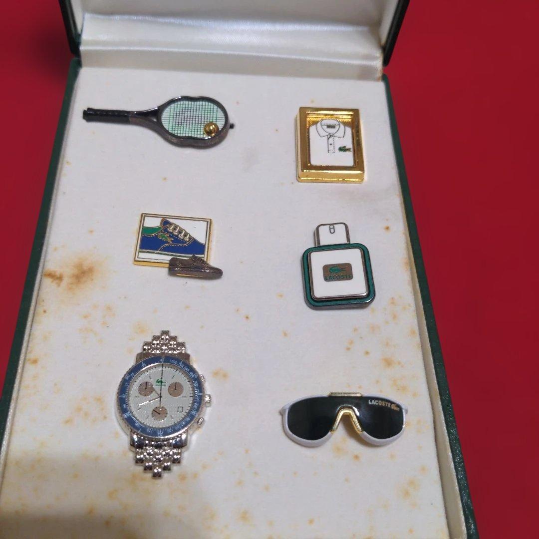 LACOSTE ラコステ60周年ピンバッジセット レア - メルカリ