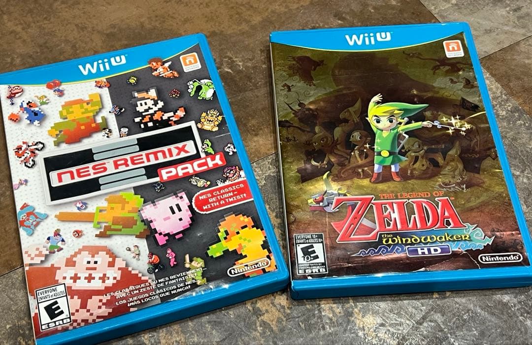 【北米版】ゼルダの伝説 風のタクト HD ファミコンリミックス1+2 WiiU Wii U ゼルダの伝説 風のタクト HD (北米版)＊Wii Uソフト(未開封品