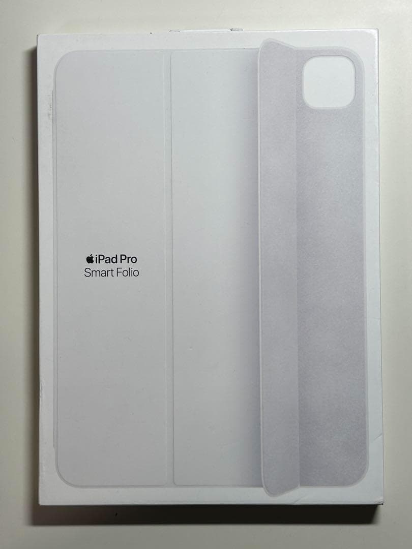 【新品】11インチ iPad Pro用スマートフォリオ・ホワイト① Apple Apple純正 11インチ iPad Pro用スマートフォリオ・ホワイト 新品