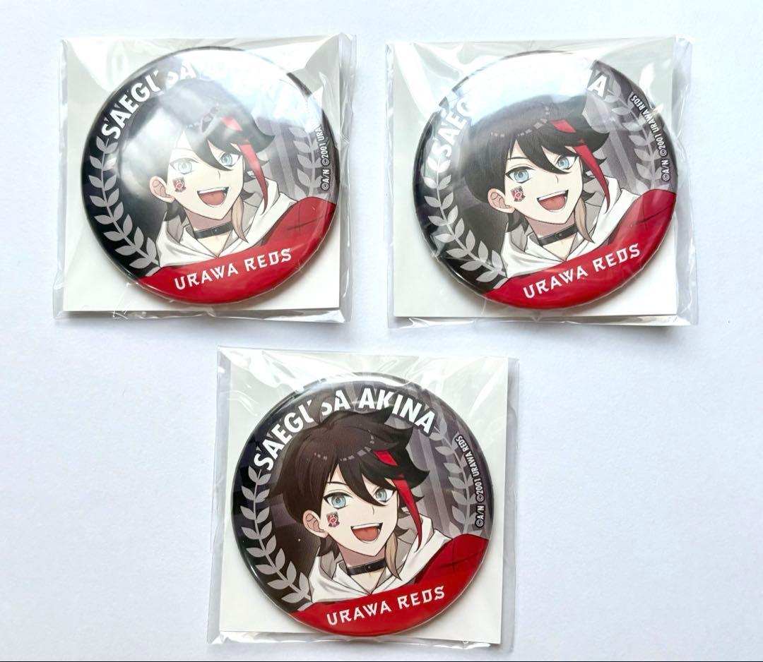 缶バッジ】三枝明那 にじさんじ×J1コラボ2022 3個セット - メルカリ