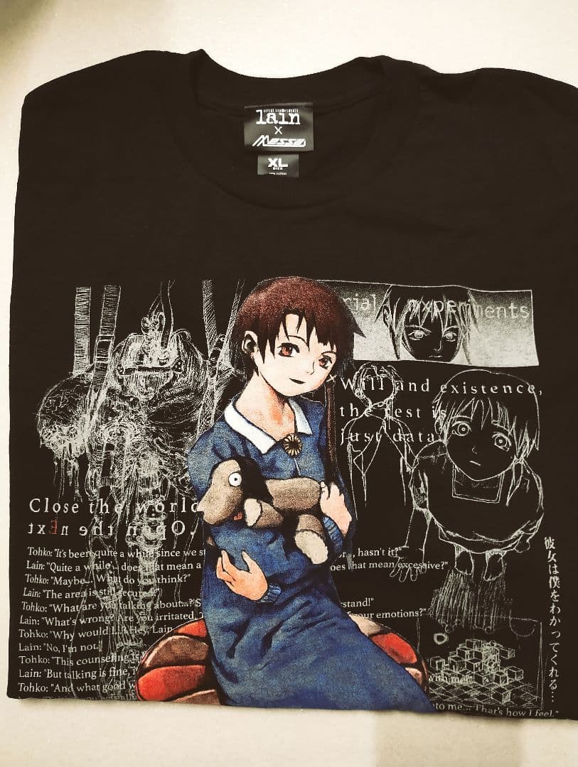 serial experiments lain ロングTシャツ - メルカリ