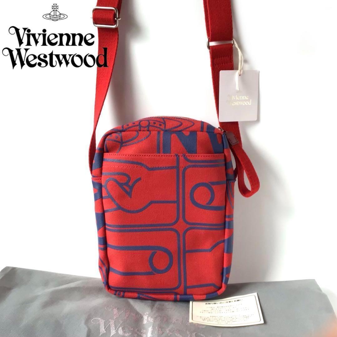 新品 ヴィヴィアンウエストウッド ショルダーバッグ レッド niko∞2525