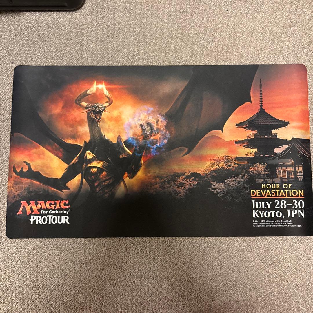 京都プロツアー ニコルボーラス プレイマット - メルカリ