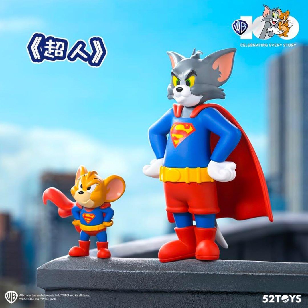 トムとジェリー 52TOYS 100周年 スーパーマン フィギュア - メルカリ