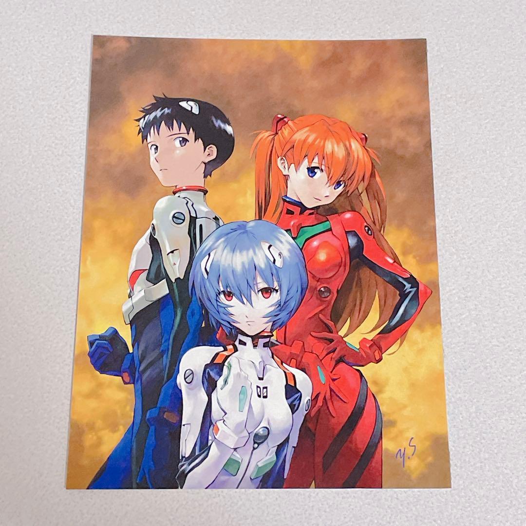 エヴァンゲリオン 限定 ポストカード 碇シンジ 綾波レイ アスカ - メルカリ