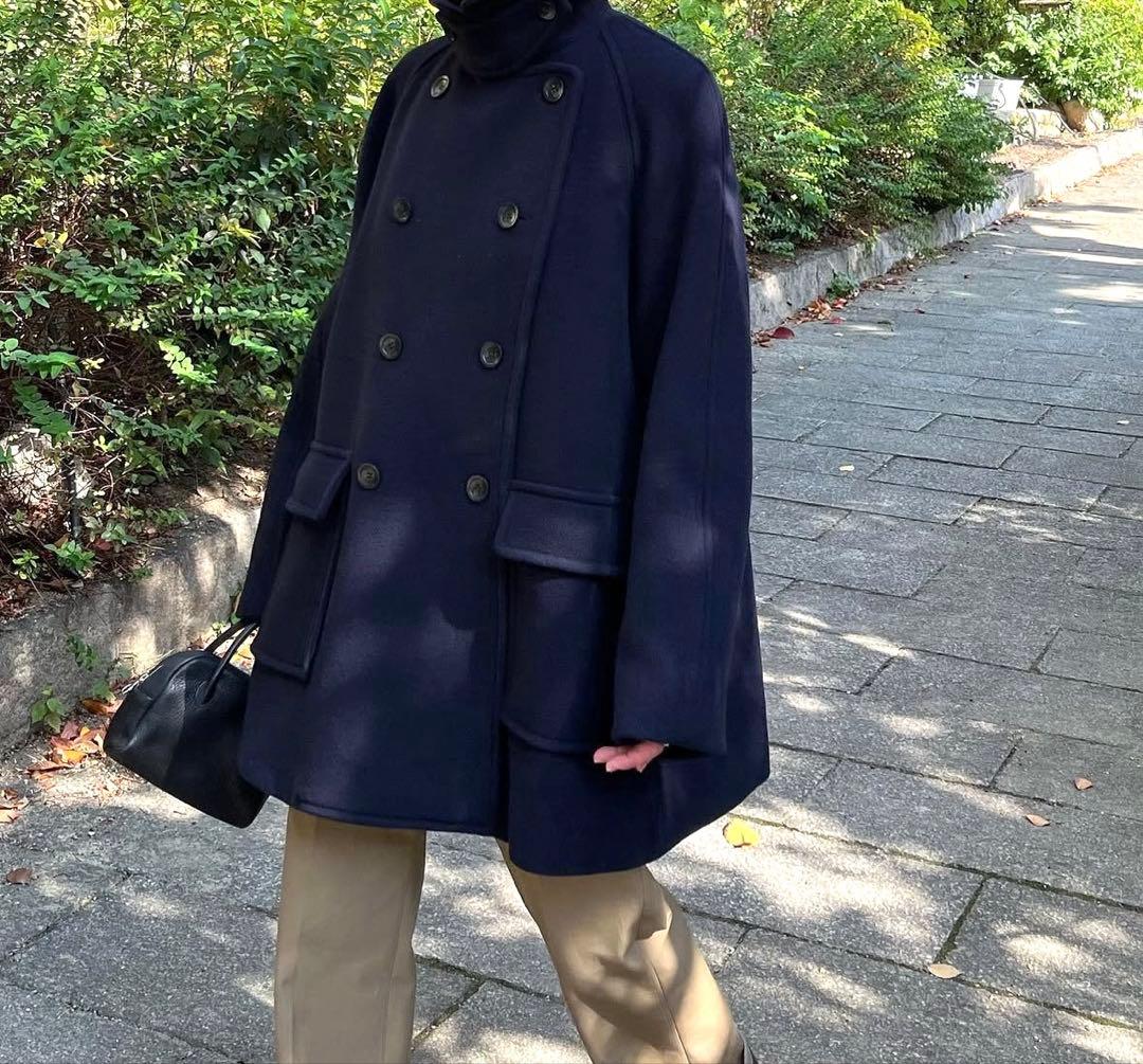 マノンフリップ フレンチマリンコート Pコート soyy. - メルカリ