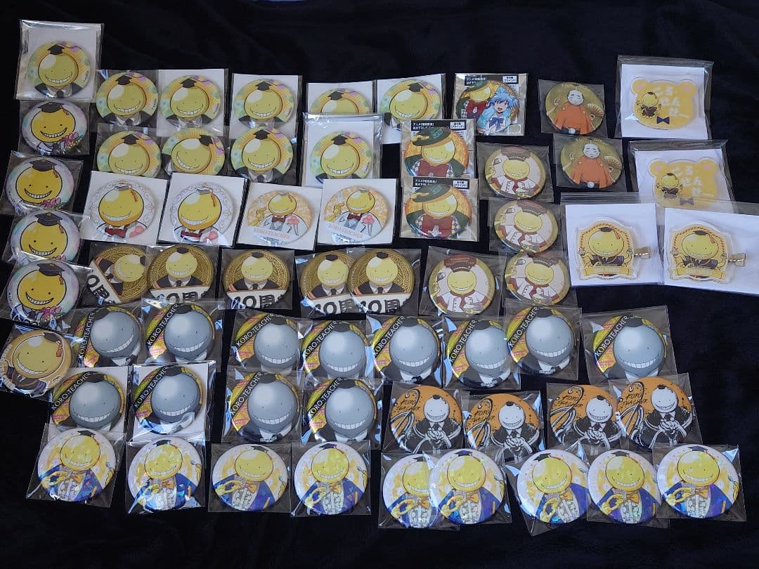 暗殺教室 缶バッジ等 グッズセット 殺せんせー ＋α - メルカリ