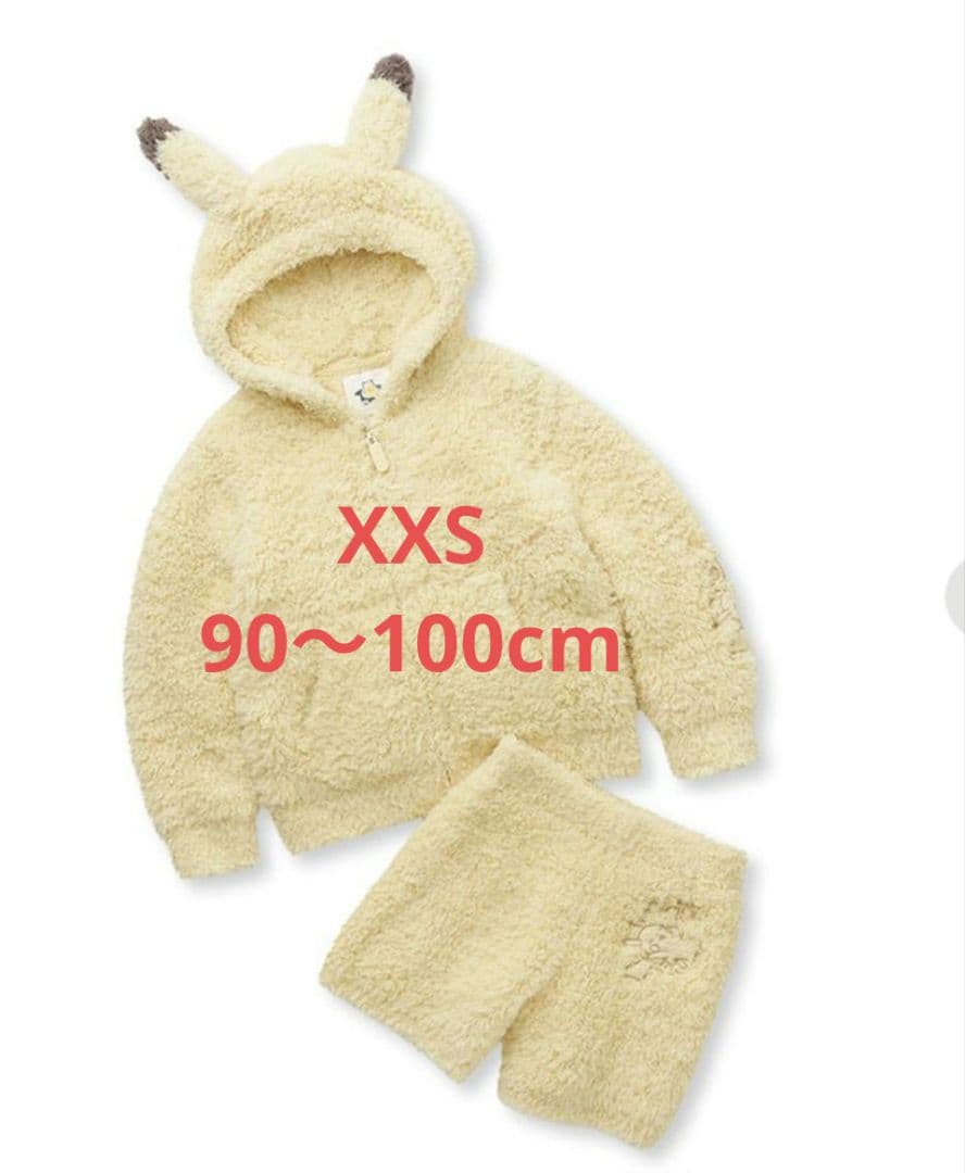 ジェラピケ　ポケモン　ピカチュウ xxs(90〜100) ポケモンスリープ ジェラートピケ ピカチュウ 90-100 XXS - メルカリ