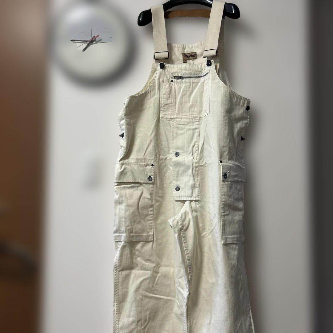 Nigel Cabourn LYBRO コットンヘリンボーン オーバーオール TIME SALE] Nigel Cabourn ナイジェルケーボン LYBRO ライブロ