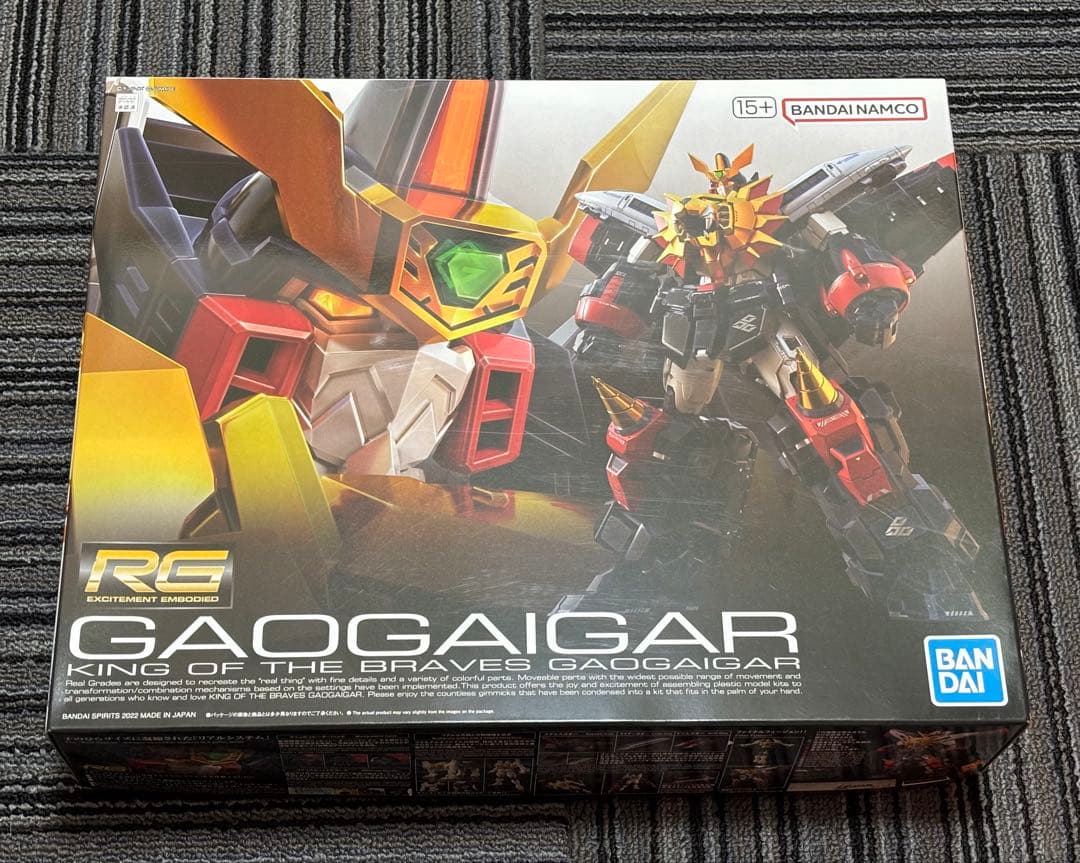 RG ガオガイガー　バンダイ RG ガオガイガー｜バンダイ ホビーサイト