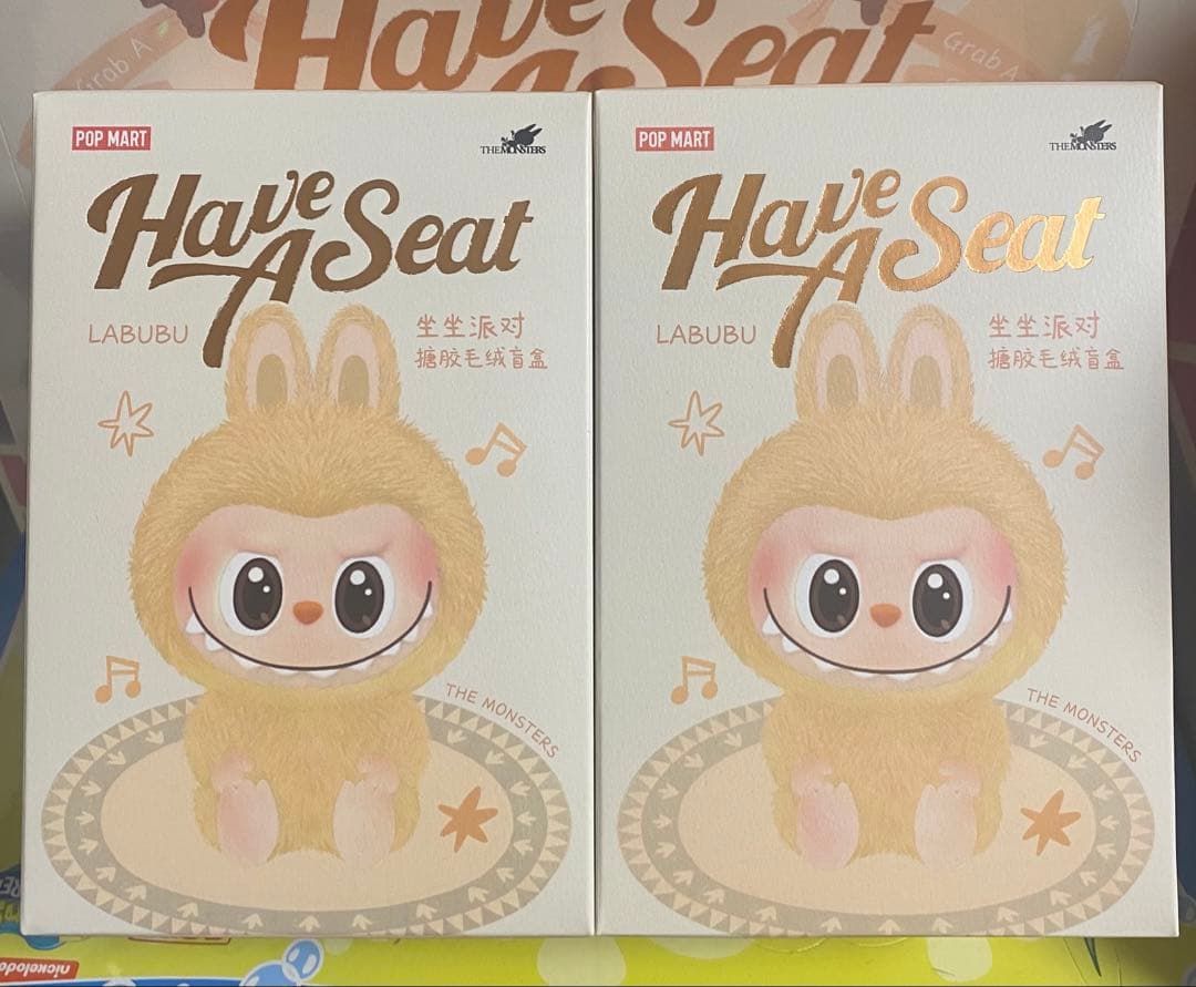 ポップマート　ラブブ エナジー　2ピース　未開封 labubu ハブアシート ポップマート ラブブ エナジー 2ピース 未開封 labubu energy - メルカリ