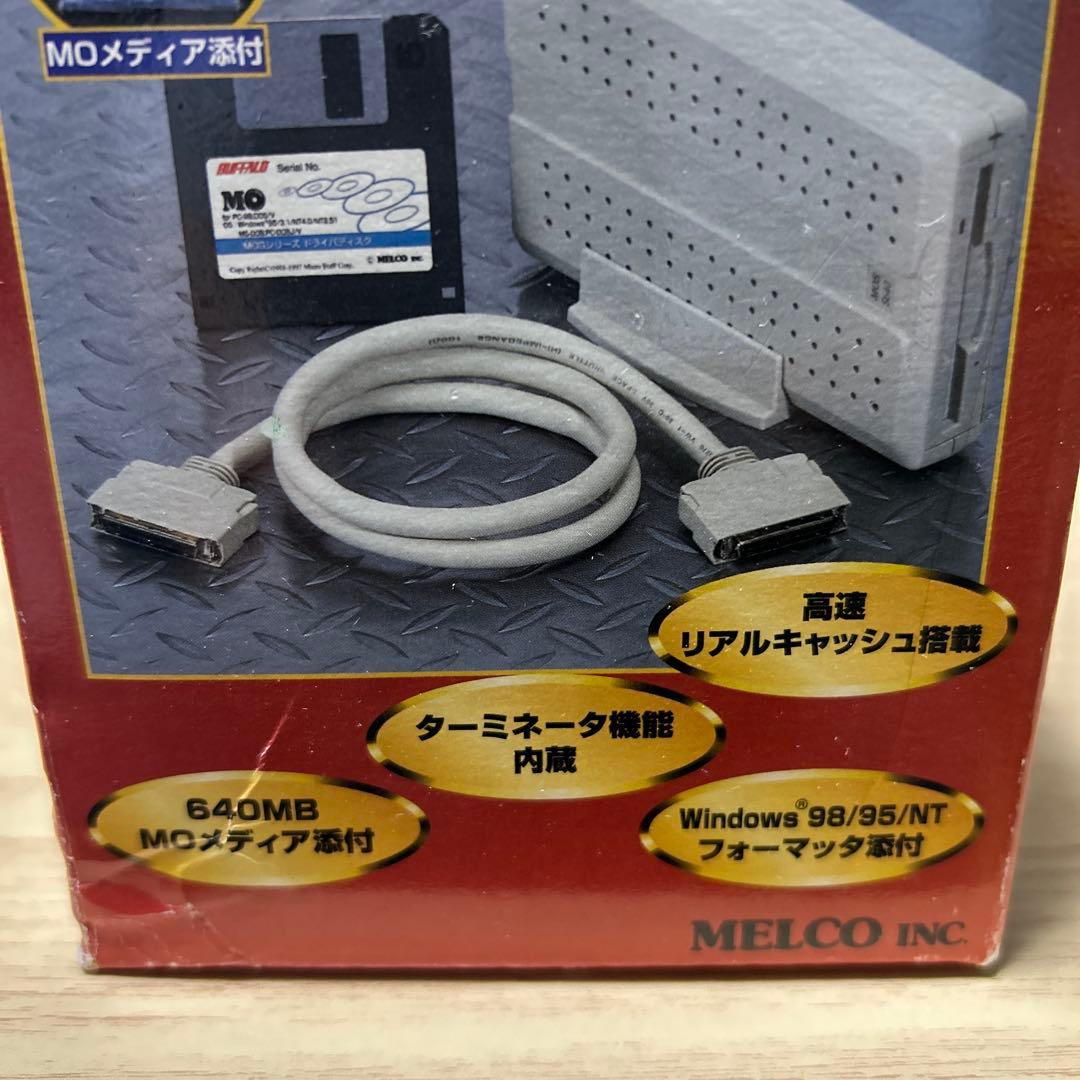 BUFFALO MO MOS-S640S SCSI-2 通電確認済み - メルカリ