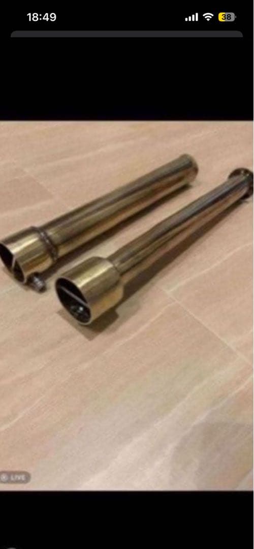 gt380 スガヤ サンパチ 真鍮バッフル サイレンサー ss250 400 - メルカリ