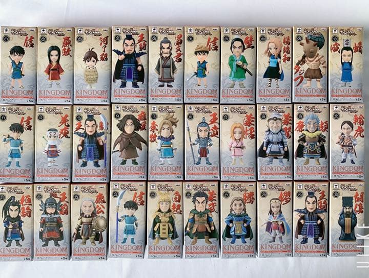 キングダム ワールドコレクタブルフィギュア ワーコレ 30種フルコンプ