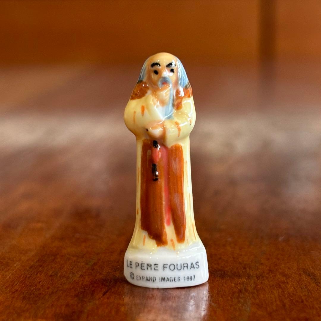 フランス フェーヴ フェーブ ミニチュア フィギュア アンティーク 陶器