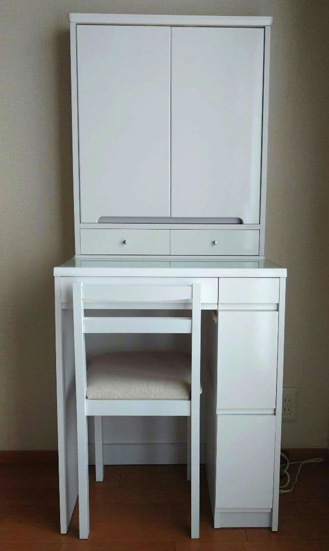 【美品】ニトリ☆ドレッサー☆三面鏡《椅子/別売り》