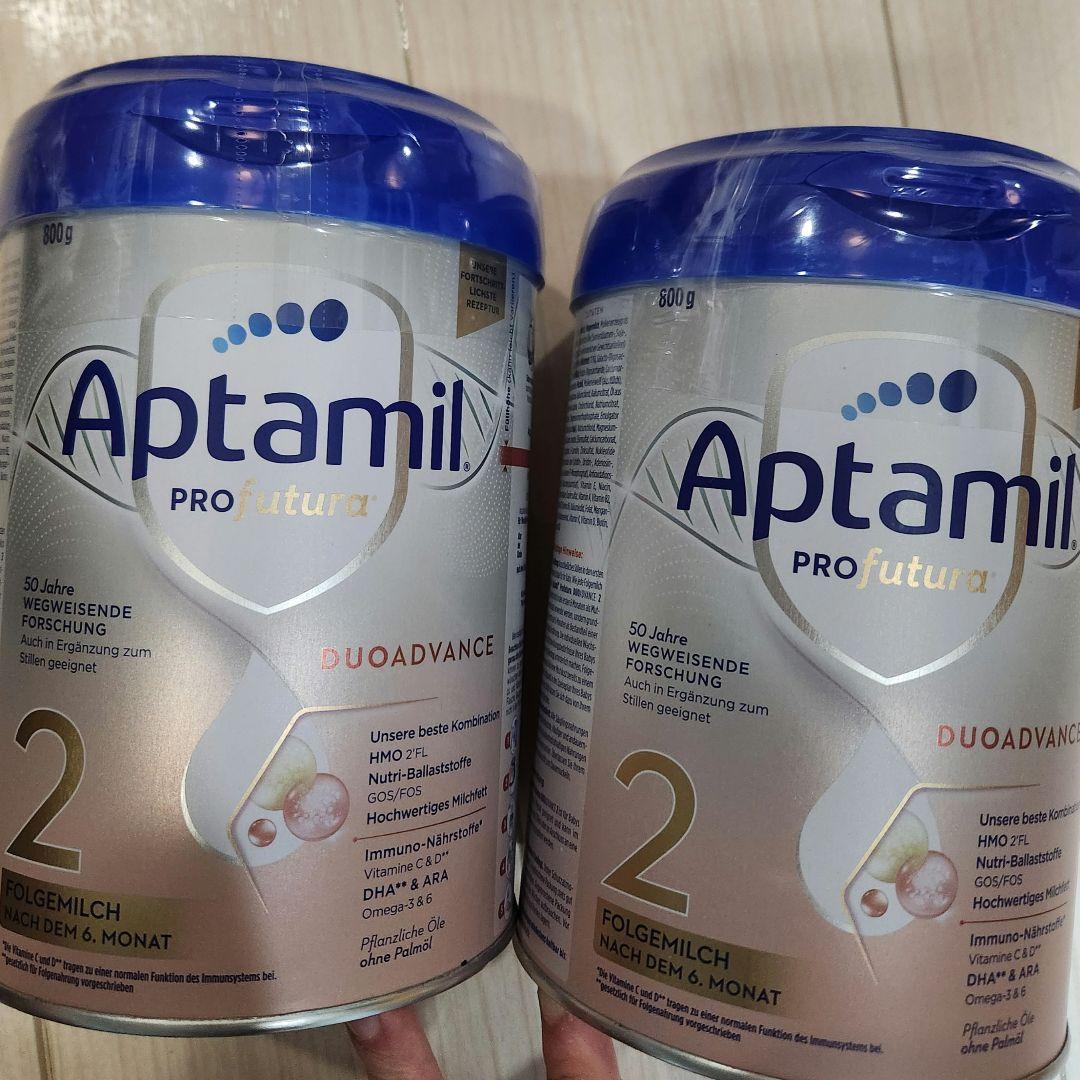 新品Aptamil Pro Futura step 2 粉ミルク　２缶 Aptamil Aptamil(アプタミル) 粉ミルク Profutura 高級 STEP 2 (6ヶ月