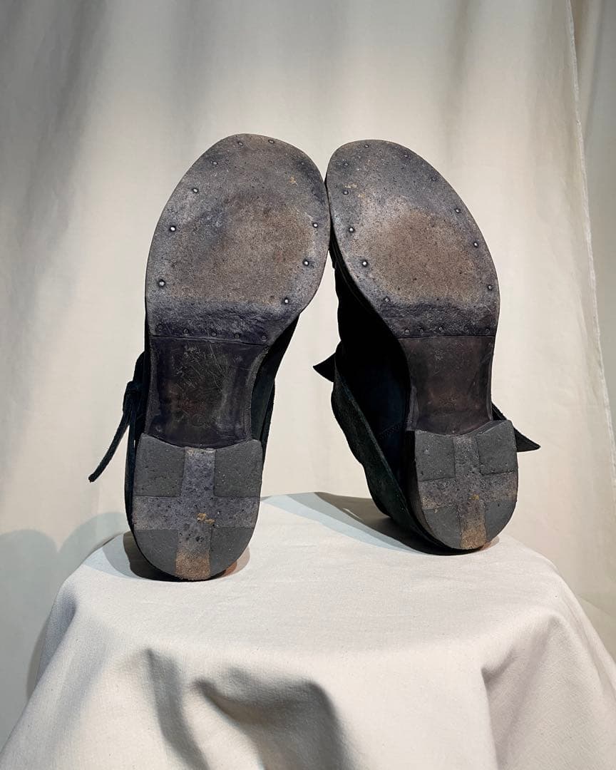 靴 m.a+ maurizio amadei -Cordovan Low Boots