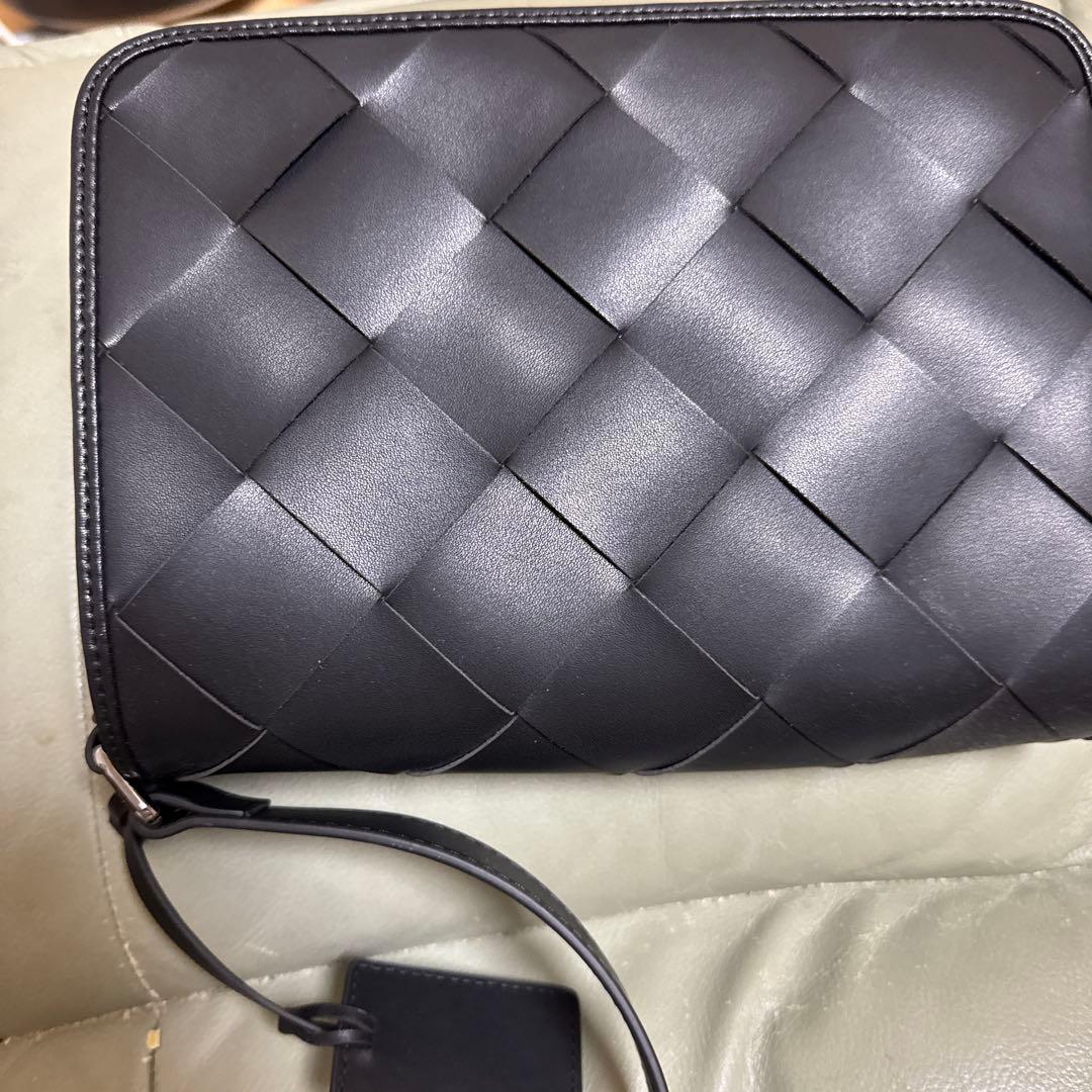 INTREX 編み込みデザイン ブラックバッグ ALL ITEM | INTREX