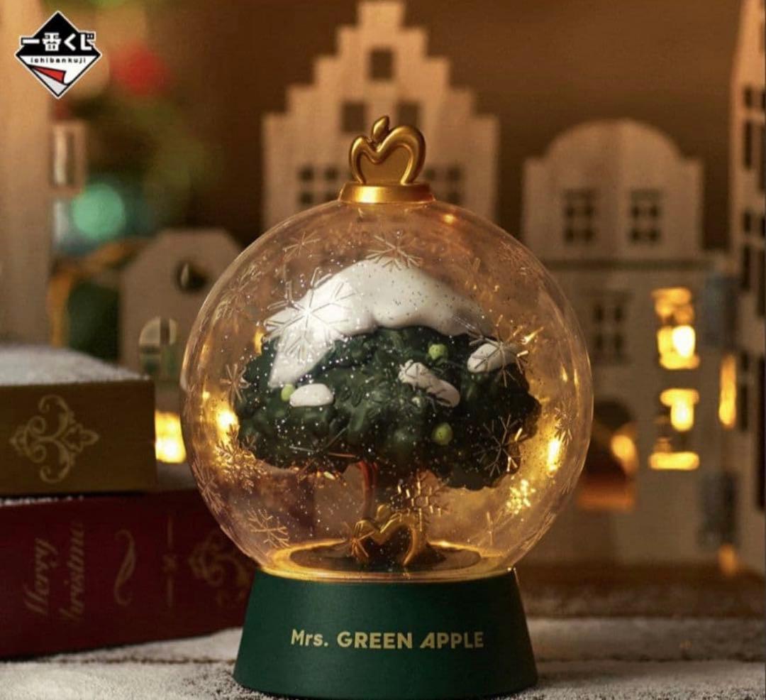 一番くじ Mrs. GREEN APPLE ラストワン賞 スノードーム - メルカリ