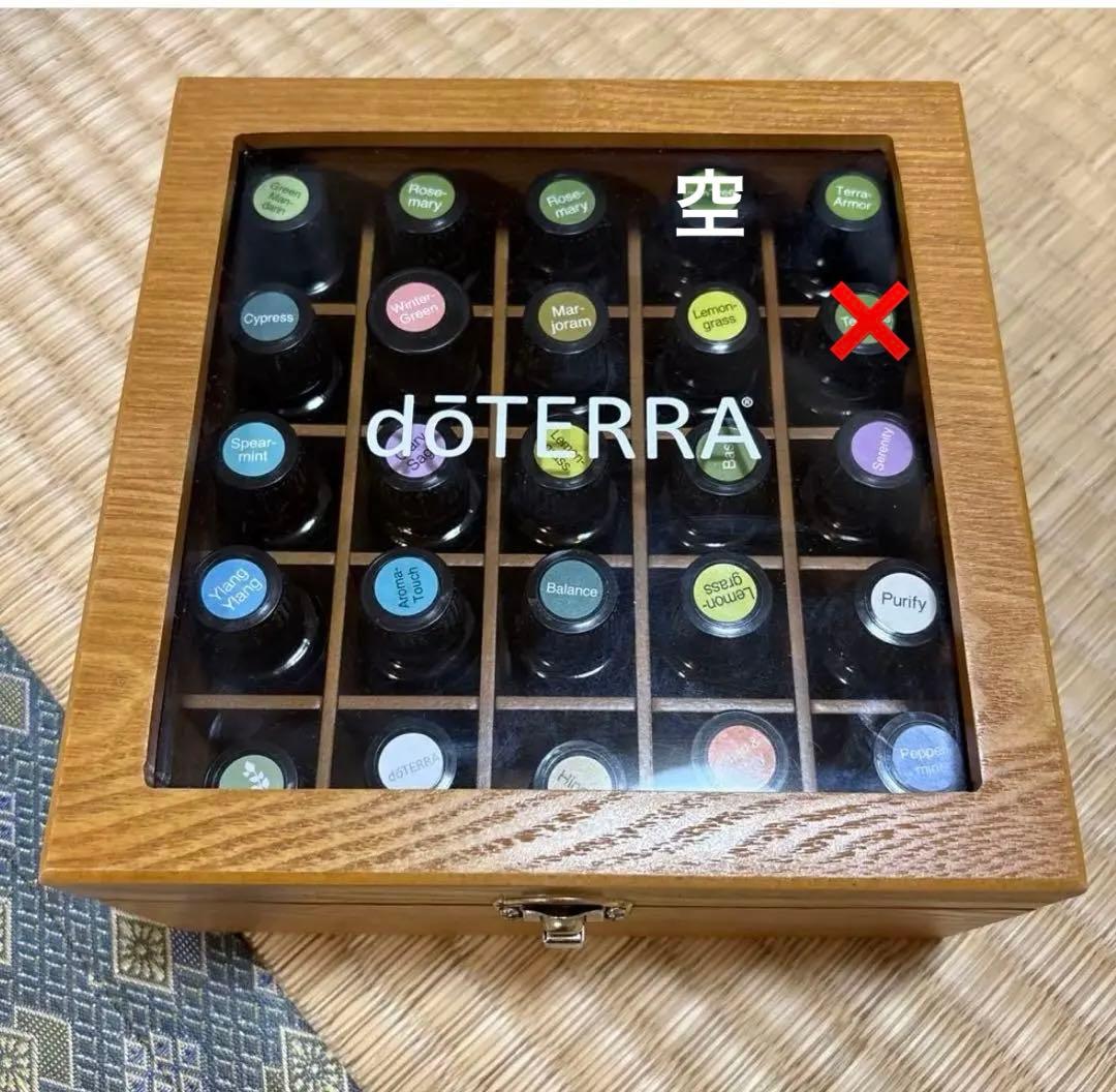 doTERRA エッセンシャルオイル収納ボックス - メルカリ