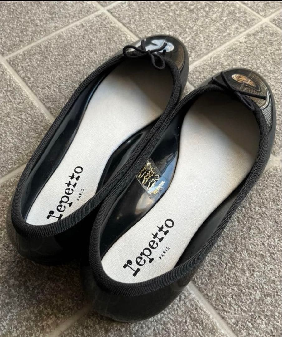 超美品！repetto ラバーシューズ 37 cendrillon - メルカリ