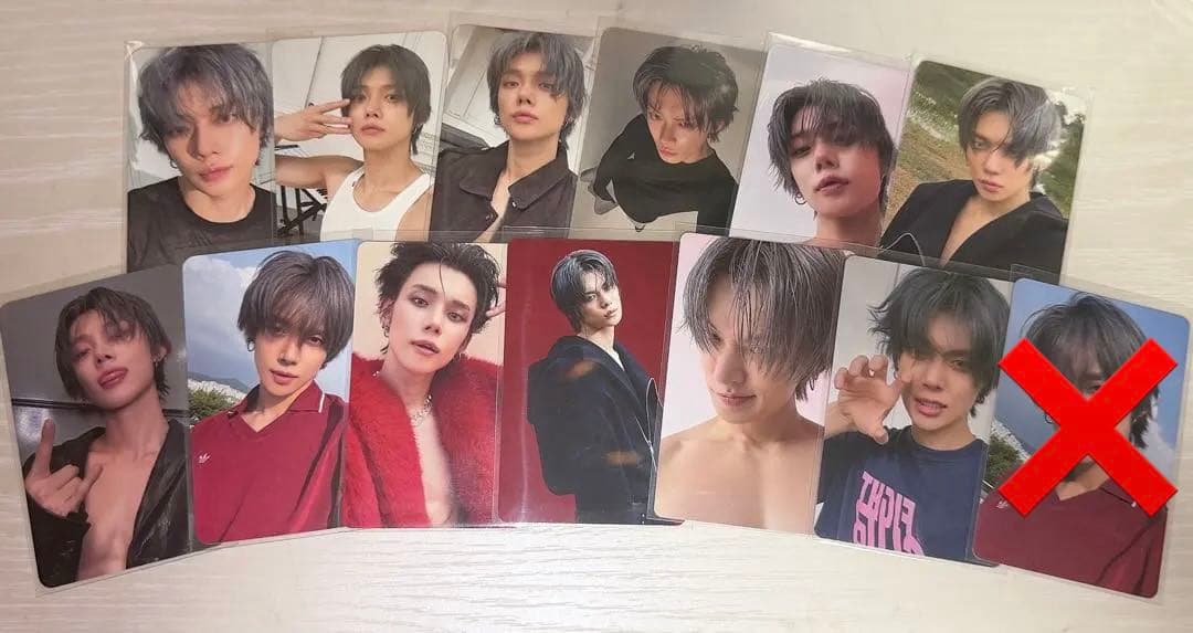 txt NO LABELS ヨンジュン　トレカ　ラキドロ TXT ヨンジュン トレカ NO LABELS PART 01 ラキドロ 6枚 - メルカリ